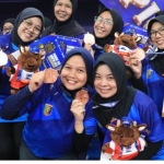 Tim Tenis Meja Beregu Putri Lampung Sabet Perunggu di Pornas Korpri XVII Palembang