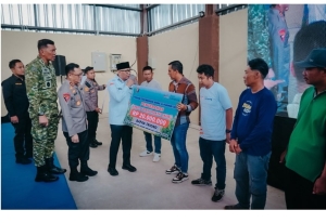 Gubernur Mirza dan Forkopimda Lampung Ikuti Penanaman Jagung Serentak, Dorong Petani Migrasi dari Singkong ke Jagung