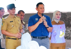 Wagub Lampung Dampingi Menko AHY Tinjau Sekolah Rakyat di Lampung Selatan