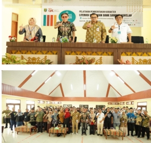OJK Lampung Dorong Literasi Keuangan Siswa Lewat Program Bank Sampah Sekolah