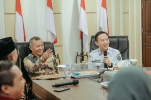 Sekdaprov Lampung Terima Kunjungan Ombudsman, Perkuat Pelayanan Publik