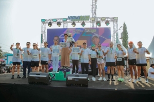 Gubernur Mirza dan Ketum BPP Hipmi Meriahkan Half Marathon Lampung 2026, Dorong Gaya Hidup Sehat dan Pertumbuhan Ekonomi