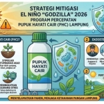 Hadapi Ancaman El Nino, Pemprov Lampung Percepat Penguatan Irigasi dan Ketahanan Pangan