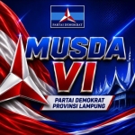 DPD Partai Demokrat Lampung Matangkan Persiapan Musda VI, Pendaftaran Calon Ketua Dibuka 12 Juni 2026