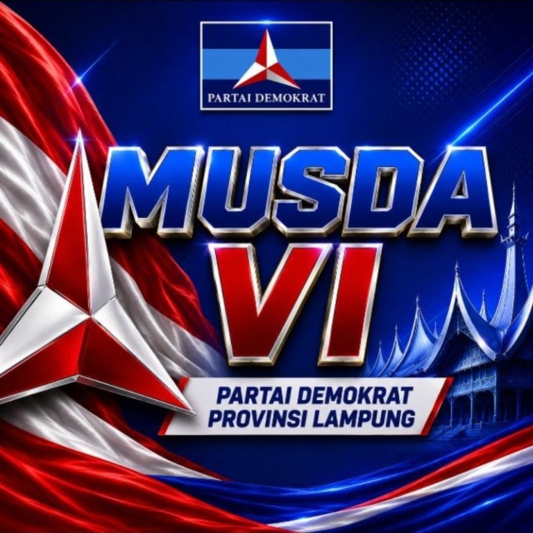 DPD Partai Demokrat Lampung Matangkan Persiapan Musda VI, Pendaftaran Calon Ketua Dibuka 12 Juni 2026