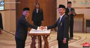 Prof. Elfahmi Resmi Jabat Rektor Itera, Prioritaskan Penguatan Riset, Inovasi, dan Pendidikan Unggul