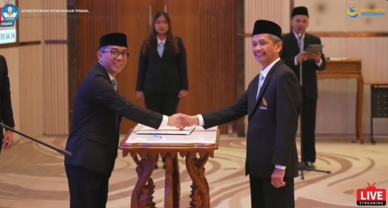Prof. Elfahmi Resmi Jabat Rektor Itera, Prioritaskan Penguatan Riset, Inovasi, dan Pendidikan Unggul