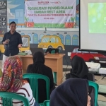 Manajemen Tol Bakter Sosialisasikan Pengelolaan Limbah di Rest Area, Perkuat Komitmen Ciptakan Lingkungan Bersih dan Sehat