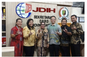 Perkuat Sinergi JDIH, Sekretariat DPRD Lampung Terima Kunjungan Tim DPD RI