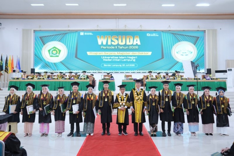 903 Lulusan UIN RIL Dikukuhkan, Rektor: Yang Terus Belajar Akan Menjadi Pemilik Masa Depan