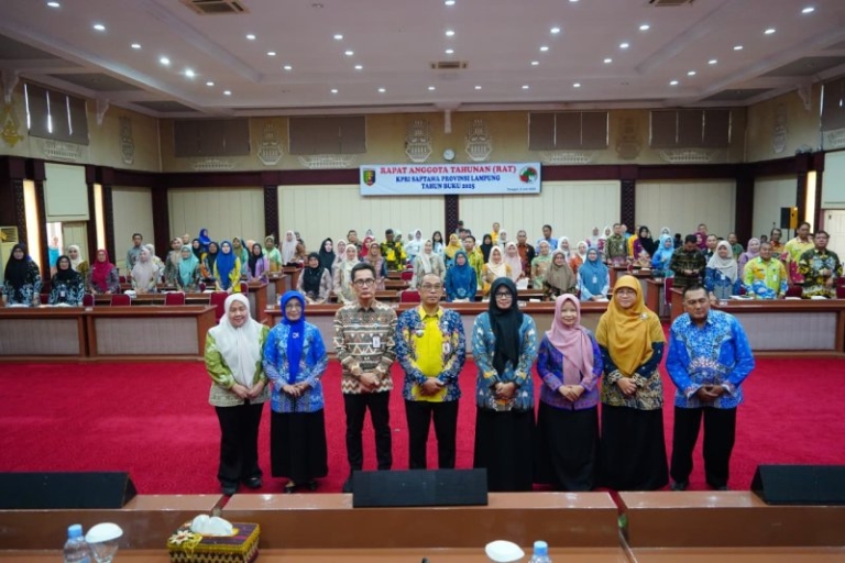 RAT KPRI Saptawa 2025 Jadi Momentum Penguatan Koperasi ASN di Lampung