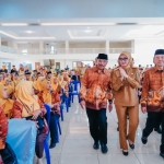 Wagub Jihan Hadiri HUT PWRI ke-64, Usia Boleh Bertambah, Semangat Mengabdi Tak Pernah Pudar