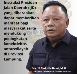 Komisi IV DPRD Lampung Apresiasi Pembangunan 15 Ruas Jalan Program IJD, Dorong Konektivitas dan Pertumbuhan Ekonomi