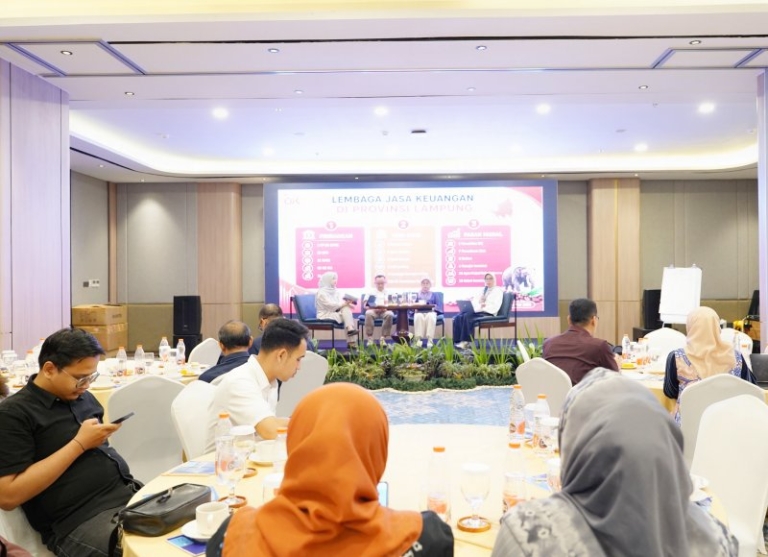 Kredit Produktif, UMKM, dan Investasi Masyarakat Lampung Terus Menguat, Sektor Jasa Keuangan Tetap Tangguh