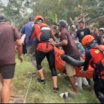 Tim SAR Gabungan Temukan Dua Remaja Tenggelam di Sungai Pekon Jogyakarta Pringsewu Meninggal Dunia