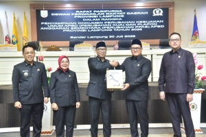 DPRD Lampung Sahkan Raperda Pertanggungjawaban APBD 2025, Perkuat Tata Kelola yang Transparan dan Akuntabel