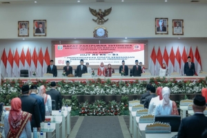 Paripurna HUT RI ke 81, Mendengarkan Pidato Presiden; Lampung Teguhkan Komitmen Perkuat Pembangunan Daerah