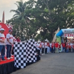Jalan Sehat Peringati HUT RI ke 81, Semangat Merah Putih Satukan Keluarga Besar PTPN 1 Regional 7