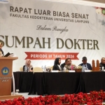 102 Dokter Baru Unila Disumpah, Wagub Jihan Dorong Ambil Peran dalam Pembangunan Lampung