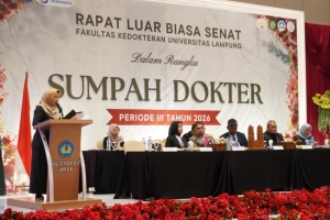 102 Dokter Baru Unila Disumpah, Wagub Jihan Dorong Ambil Peran dalam Pembangunan Lampung