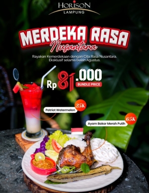 Merdeka Rasa Nusantara, Horison Lampung Hadirkan Sensasi Kuliner Kemerdekaan dalam Satu Sajian