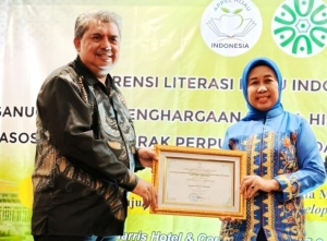 Ajang APPeL Hijau Indonesia Awards 2026, Unila Raih Penghargaan Kampus Hijau dan Perpustakaan Hijau