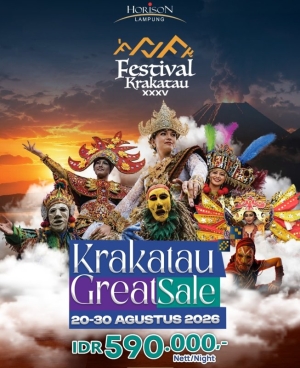 Horison Lampung Tawarkan Promo Krakatau Great Sale, Tarif Mulai Rp590 Ribu