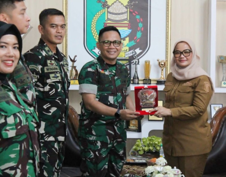 Bupati Ela Terima Silaturahmi Siswa Seskoad 2026, Perkuat Kolaborasi Cegah Karhutla di Lampung Timur