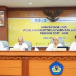 Unila Buka Pendaftaran Bakal Calon Rektor 2027–2031, Senat Pastikan Proses Transparan dan Berintegritas