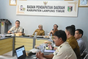 Perkuat Sinergi dan Koordinasi, Bupati Ela Pimpin Audiensi dengan KPP Pratama Metro