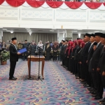 Sekdaprov Marindo Lantik Pejabat Administrator dan Pengawas, Dorong Pelayanan Publik Semakin Responsif