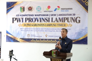 PWI Lampung-PHE OSES Gelar UKW Madya Angkatan ke-39 di Lampung Timur