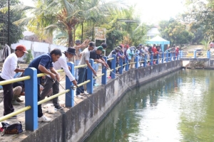 Meriahkan Dies Natalis ke-61, Unila Gelar Lomba Mancing