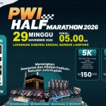 Buruan Daftar! PWI Half Marathon 2026 Siapkan Hadiah Ratusan Juta dan Puluhan Motor