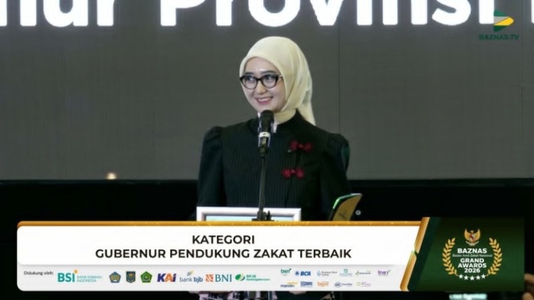 Gubernur Mirza Kembali Raih Grand BAZNAS Awards, Zakat Produktif Lampung Kian Diperkuat