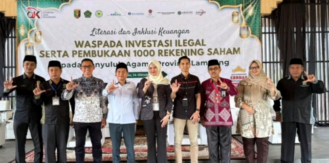 Dari Mimbar ke Kemandirian Finansial, 1.000 Penyuluh Agama Lampung Jadi Agen Literasi Syariah